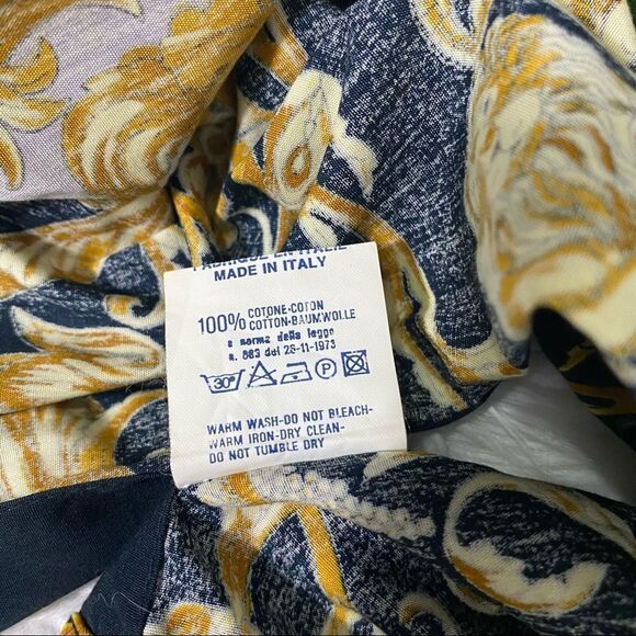 Versus Gianni Versace Lion Logo buttoned Shirt 50 - Picture 6 of 9